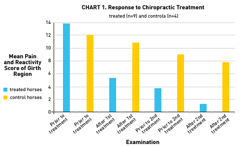 Chart 1. Response to Chiropractic Treatment